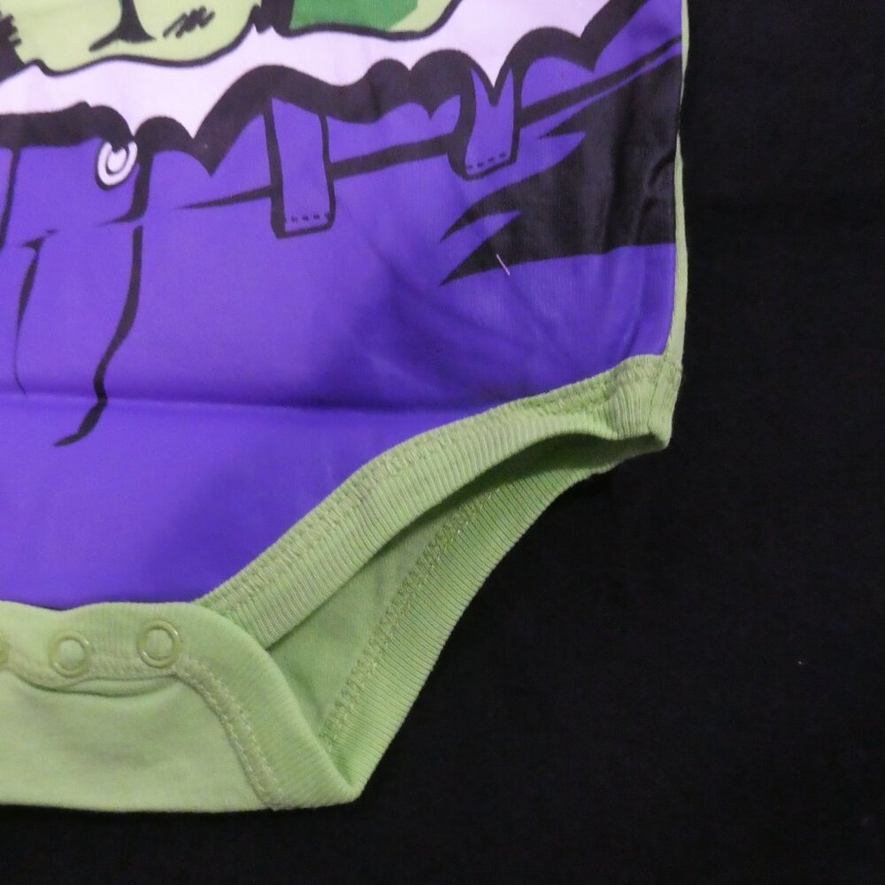 MARVEL Incredible Hulk Baby Cosplay Bodysuit - 3/6 Months - NWOT - Picture 9 of 15